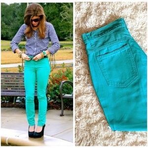 VTG 80S TEAL JEANS